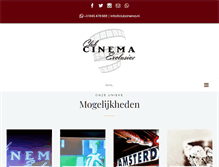 Tablet Screenshot of clubcinema.nl